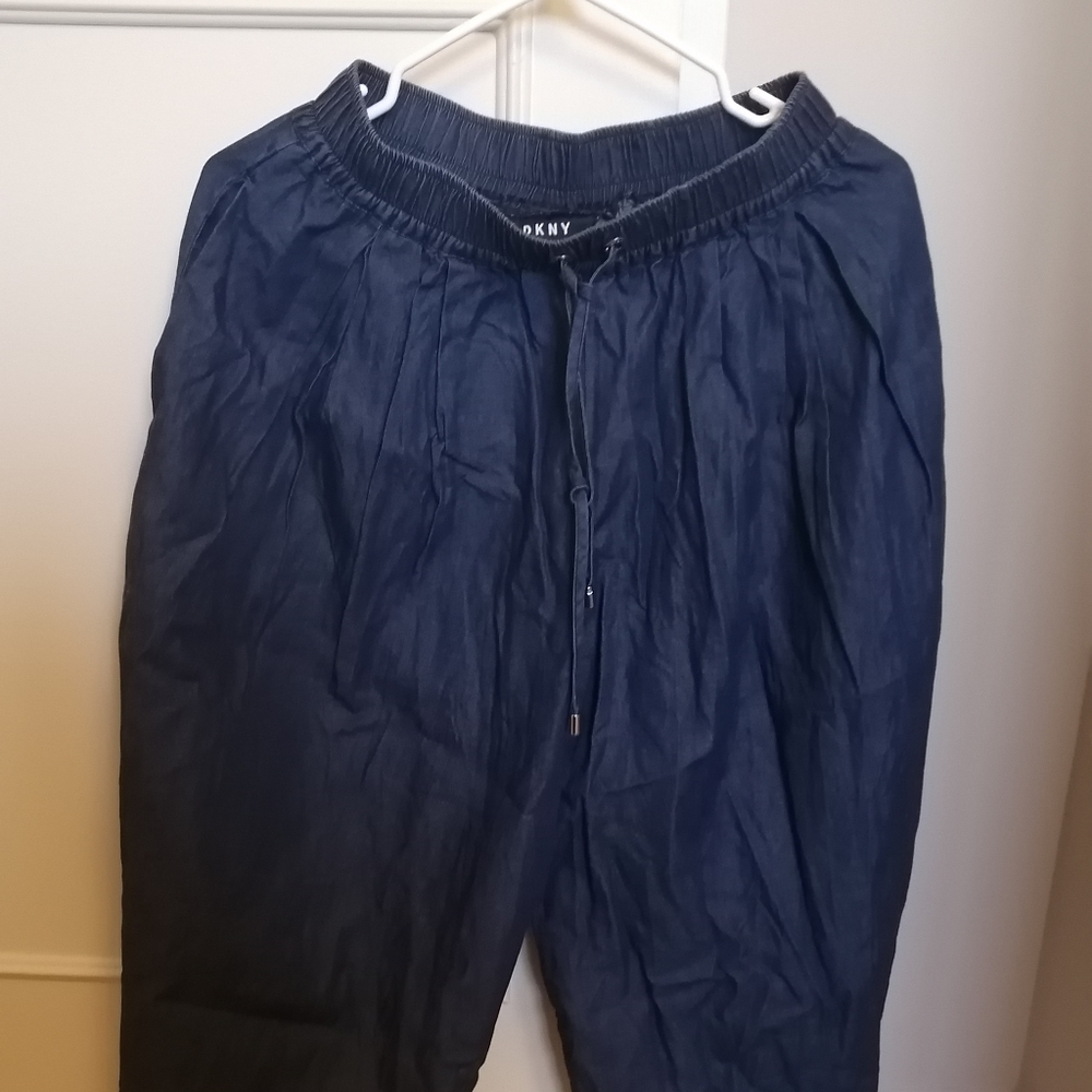 3 for $30 Brand New DKNY wide denim pants
